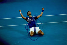  Novak Djokovic Signed 12X8 PHOTO Genuine Signature Tennis Legend AFTAL COA (I)