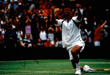  Goran Ivanisevic Signed 12X8 PHOTO Genuine Signature Tennis Legend AFTAL COA (A)