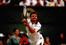  Goran Ivanisevic Signed 12X8 PHOTO Genuine Signature Tennis Legend AFTAL COA (E)