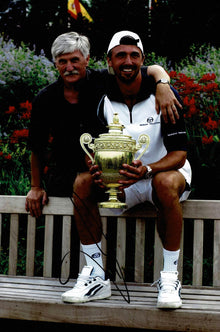  Goran Ivanisevic Signed 12X8 PHOTO Genuine Signature Tennis Legend AFTAL COA (H)