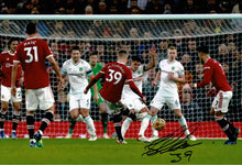  Scott McTominay Signed 12X8 Photo Manchester United F.C. AFTAL COA (1477)