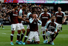  Andriy Yarmolenko Signed 12X8 Photo West Ham Genuine Signature AFTAL COA (1558)