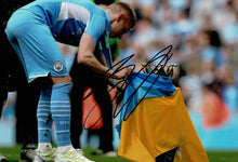  Oleksandr Zinchenko Signed 12X8 Photo Man City & Ukraine AFTAL COA (9094)