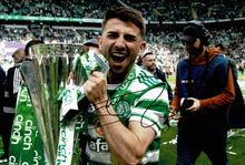  Greg Taylor Signed 12X8 Photo Celtic F.C Genuine Autograph AFTAL COA (9110)