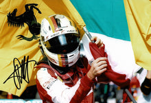  Sebastian Vettel Signed 12X8 Photo Genuine AUTOGRAPH Formula One Legend (3553)