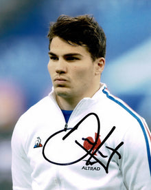  Antoine Dupont Signed 10X8 Photo France Genuine Signature AFTAL COA (2307)