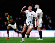  Marcus Smith Signed 10X8 Photo England & Harlequins Rugby AFTAL COA (2361)