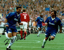  Roberto Di Matteo Signed 10X8 Photo Chelsea FC 1997 FA CUP FINAL AFTAL COA (1124