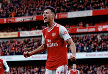  Gabriel Martinelli Signed 12X8 Photo Arsenal FC Genuine Signature AFTAL COA 1614