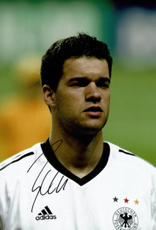  Michael Ballack Signed 12X8 Photo GERMANY & BAYERN MUNICH AFTAL COA (1629)