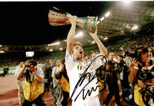  Hernan Crespo Signed 12X8 Photo Lazio & Argentina AFTAL COA (1713)