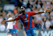  Odsonne Edouard Signed Crystal Palace F.C. Genuine Signature AFTAL COA (1717)