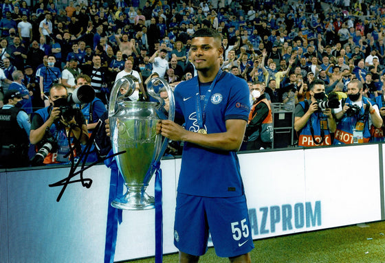 Tino Anjorin Signed 12X8 Photo Chelsea F.C. Genuine Signature AFTAL COA (1767)