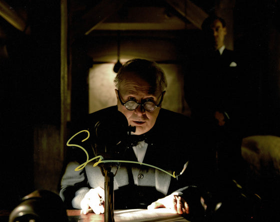 Gary Oldman SIGNED 10X8 Photo Darkest Hour Winston Churchill AFTAL COA (5420)