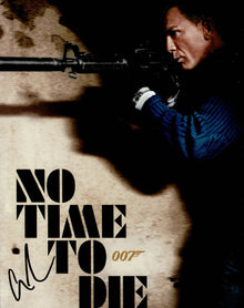  Cary Fukunaga SIGNED 10X8 Photo No Time To Die AFTAL COA (5403)