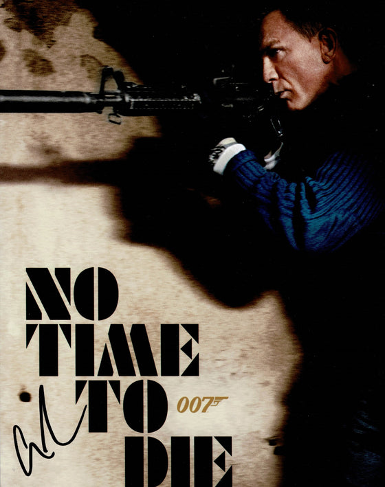 Cary Fukunaga SIGNED 10X8 Photo No Time To Die AFTAL COA (5403)