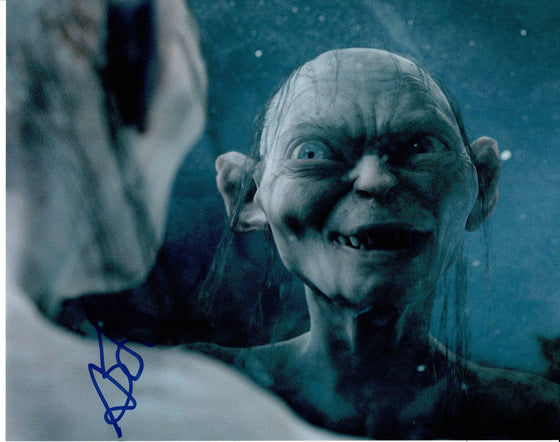 Andy Serkis Signed 10X8 Photo Gollum Lord Of The Rings AFTAL COA (5379)