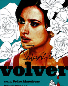  Pedro Almodóvar SIGNED 10X8 Photo Volver AFTAL COA (5367)