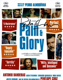  Pedro Almodóvar SIGNED 10X8 Photo Pain & Glory AFTAL COA (5366)