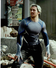  Aaron Taylor-Johnson Signed 10X8 Photo Avengers: Age of Ultron AFTAL COA (5347)