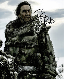  Ciaran Hinds Signed 10X8 Photo Game of Thrones Mance Rayder AFTAL COA (5332)