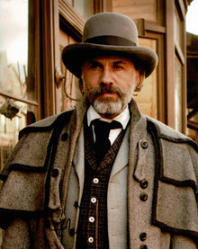  Christoph Waltz SIGNED 10X8 Photo Django Unchained AFTAL COA (5307)