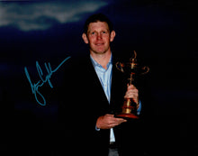 Stephen Gallacher Signed 10X8 Photo 2014 Ryder Cup Winner AFTAL COA (3063)