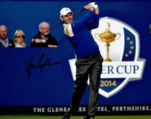  Stephen Gallacher Signed 10X8 Photo 2014 Ryder Cup Winner AFTAL COA (3060)