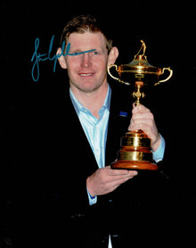  Stephen Gallacher Signed 10X8 Photo 2014 Ryder Cup Winner AFTAL COA (3059)