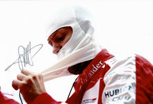  Sebastian Vettel Signed 12X8 Photo Genuine AUTOGRAPH Formula One Legend (3595)