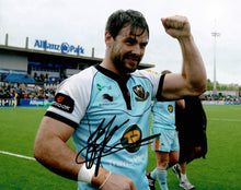  Ben Foden Signed 10X8 Photo England & Northampton Saints AFTAL COA (2316)