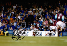  Paolo Di Canio SIGNED 12X8 Photo West Ham United PRIVATE SIGNING AFTAL COA (1818