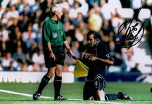  Paolo Di Canio SIGNED 12X8 Photo West Ham United PRIVATE SIGNING AFTAL COA (1819