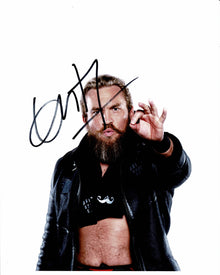  Trent Seven Moustache Mountain SIGNED 10X8 PHOTO WWE AUTOGRAPH AFTAL COA (7017)
