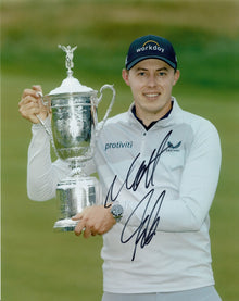  Matt Fitzpatrick Signed 10X8 Photo U.S. Open AFTAL COA (3008)