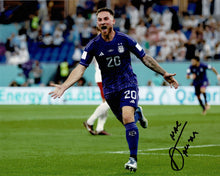  Alexis Mac Allister Signed 10X8 Photo Argentina World Cup Winner AFTAL COA (1292