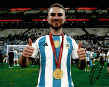  Alexis Mac Allister Signed 10X8 Photo Argentina World Cup Winner AFTAL COA (1293