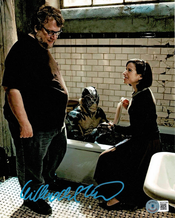 Guillermo del Toro Signed 10X8 Photo The Shape of Water BAS COA (7501)