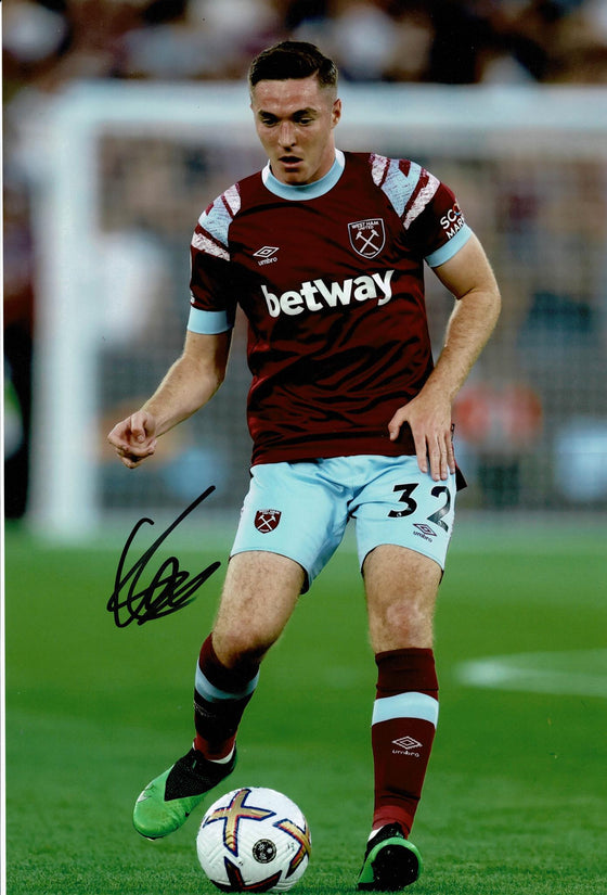 Conor Coventry SIGNED 12X8 Photo West Ham United Genuine AFTAL COA (1463)