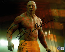  Dave Bautista SIGNED Drax Guardians of the Galaxy 10X8 Photo BAS TPA (7527)