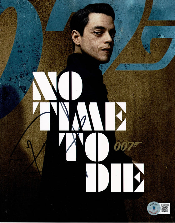 Rami Malek SIGNED 10X8 Photo No Time To Die BAS TPA COA (7459)