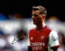  Ben White Signed Arsenal 10X8 Photo Genuine Signature AFTAL COA (1130)