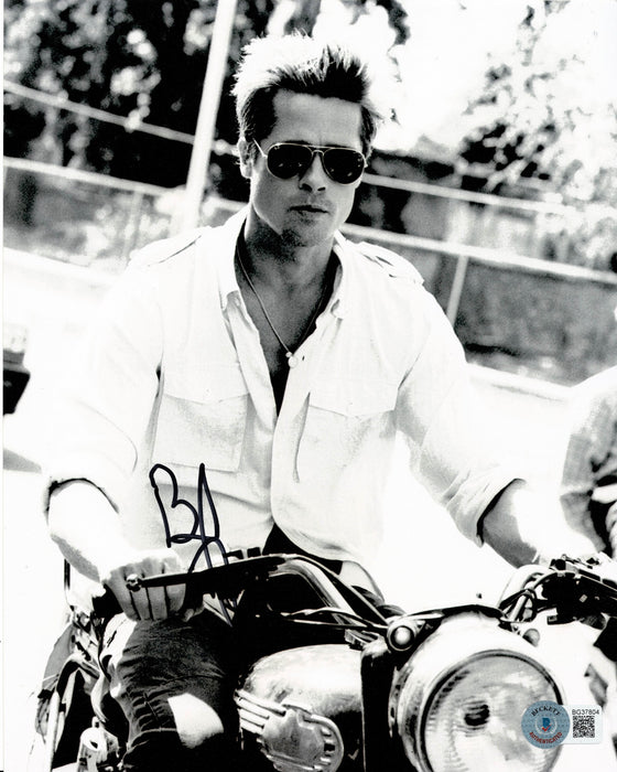 Brad Pitt Signed 10X8 Photo TPA BAS COA (7549)