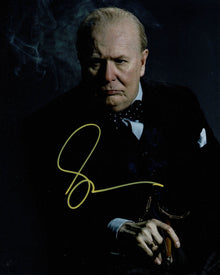  Gary Oldman SIGNED 10X8 Photo Darkest Hour Winston Churchill AFTAL COA (5104)