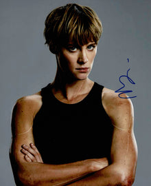  Mackenzie Davis SIGNED 10X8 Photo (Grace) - Terminator Dark Fate AFTAL COA (5171