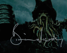  Bill Nighy SIGNED 10X8 Photo Davy Jones Pirates Of The Caribbean AFTAL COA (5192