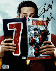  Zachary Levi Signed 10X8 Photo Shazam BAS TPA (7477)