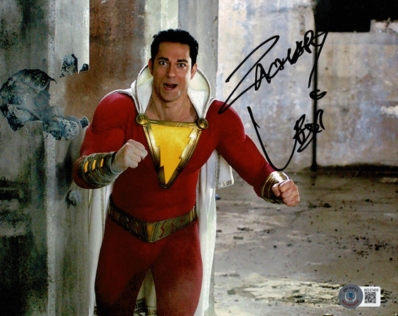 Zachary Levi Signed 10X8 Photo Shazam BAS TPA (7556)