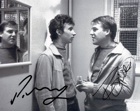 Ray Winstone & Patrick Murray Signed 10X8 Photo Scum AFTAL COA (5587)