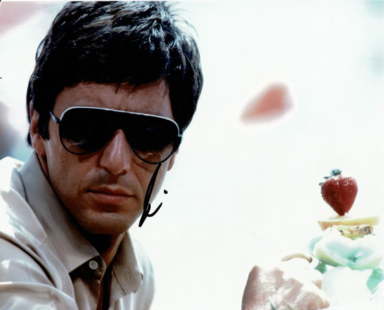 Al Pacino Signed 10X8 Scarface Genuine Autograph AFTAL COA (5600)